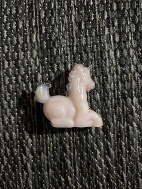 Vintage Boyd Little Glass Lucky The Unicorn Enchantment Collectible